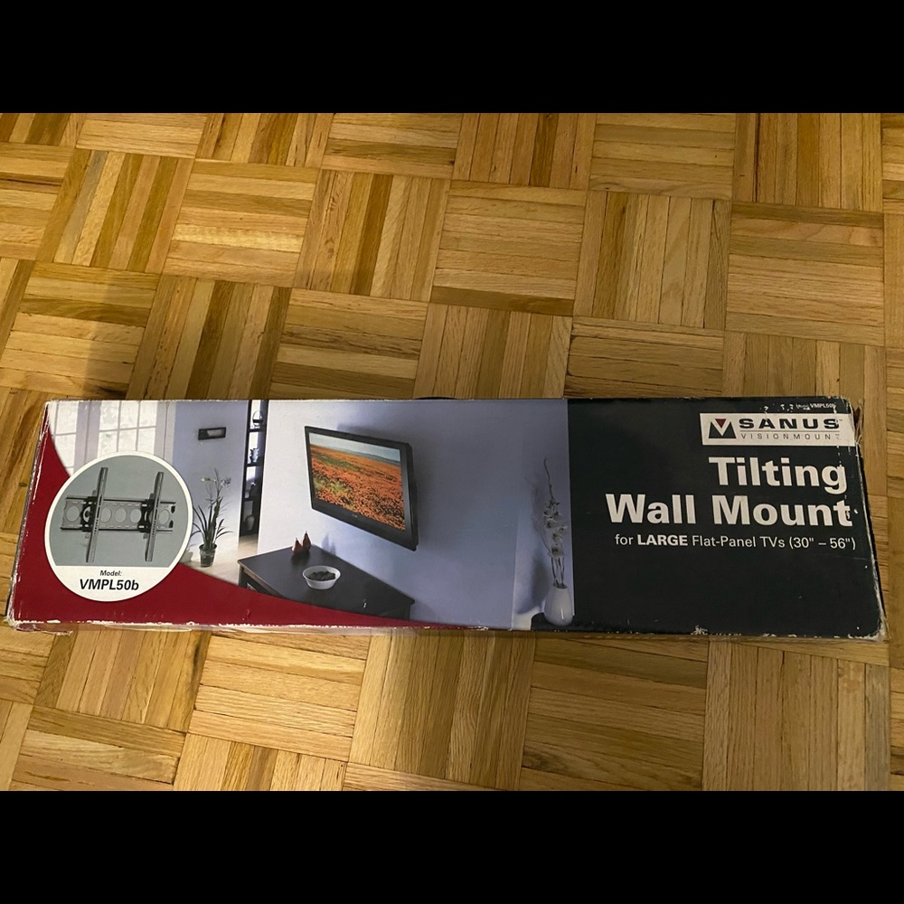 VisionMount VMPL50b - Flat panel TV wall mount with tilt motion